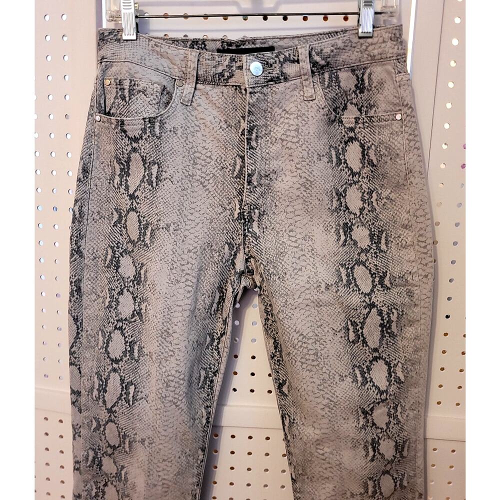 Joes The Luna Jeans Womens 29 Ankle High Rise Grunge Street Eclectic Boho Edgy